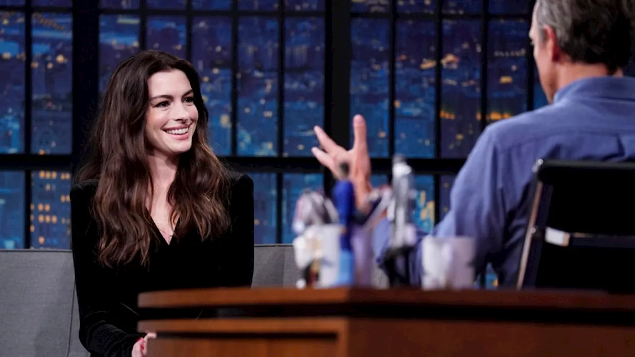 Anne Hathaway on 'She Came to Me' Interim Agreement, Bruce Springsteen