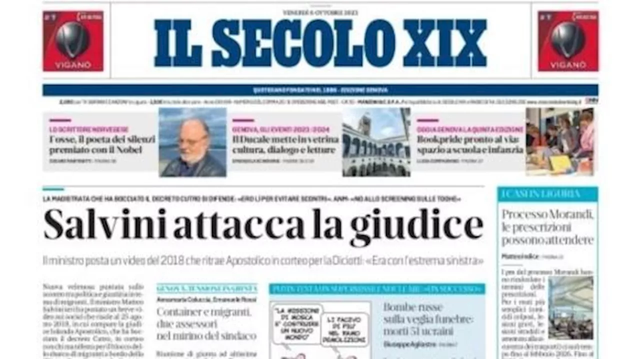 Il Secolo XIX in vista di Genoa-Milan: 'Un'altra grande bellezza'