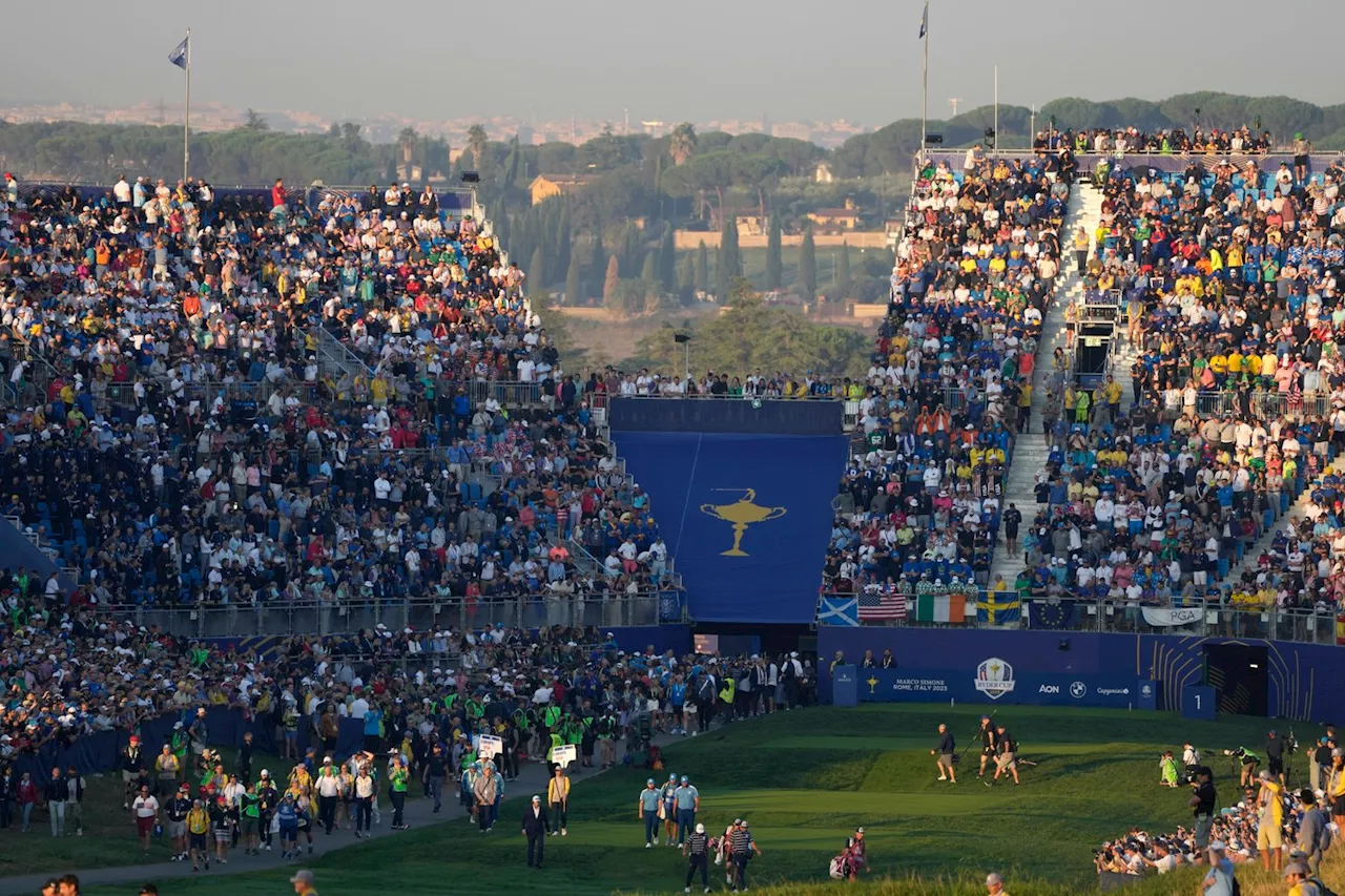 Storbrann på Ryder Cup-banen i Italia