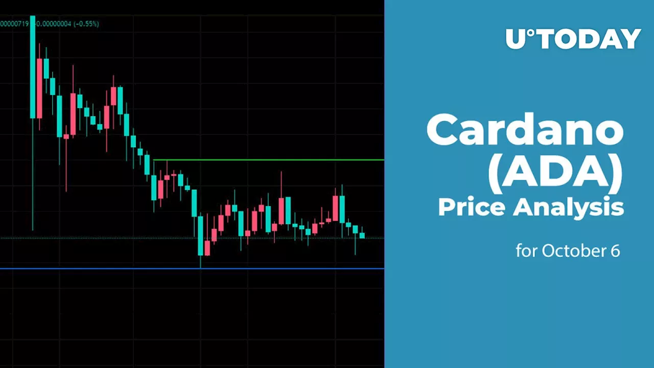 Cardano (ADA) Price Analysis for October 6