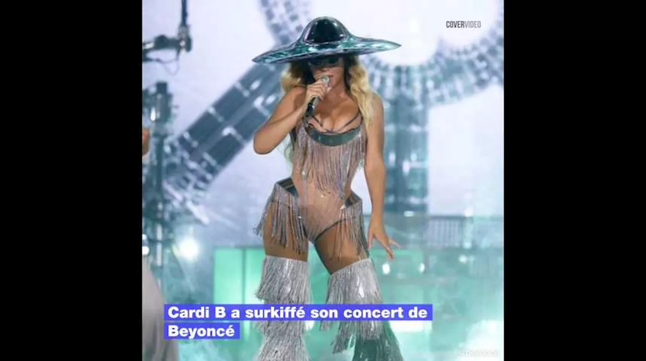 Cardi B a pris son pied en allant voir Beyonc\u00e9 en concert