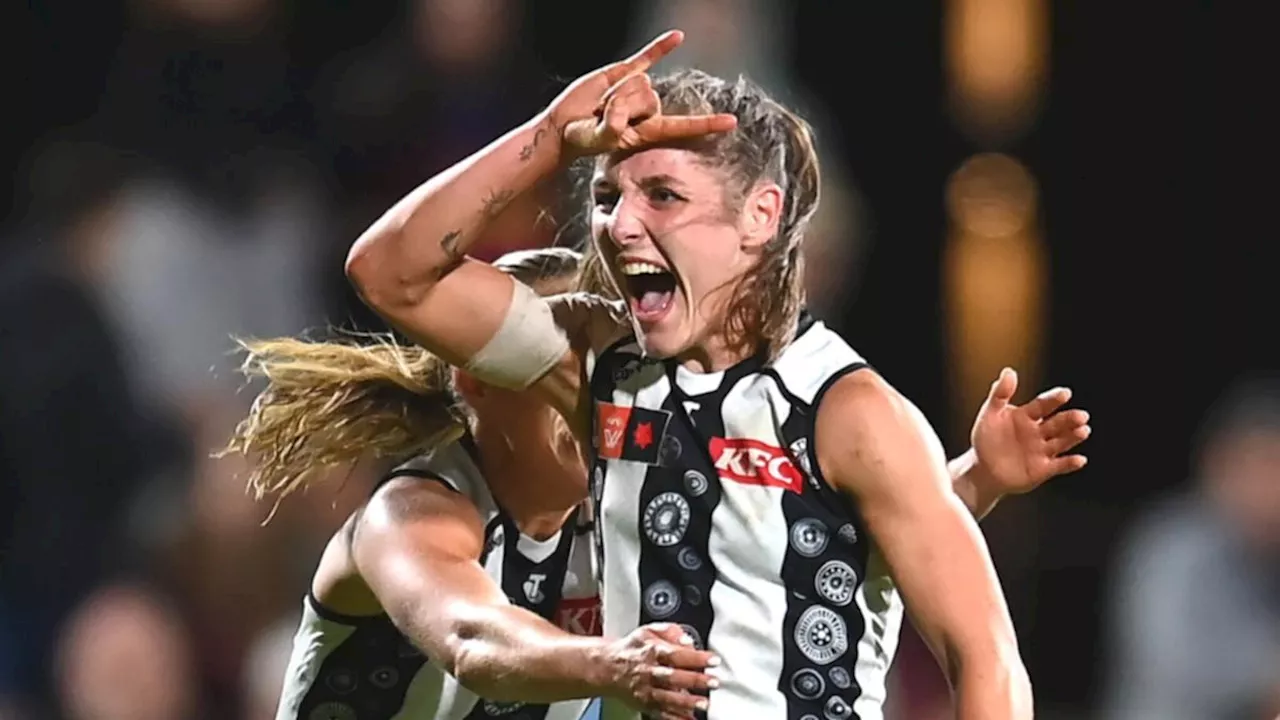 Clutch Collingwood goal from Mikala Cann seals AFLW’s ‘upset of the season’