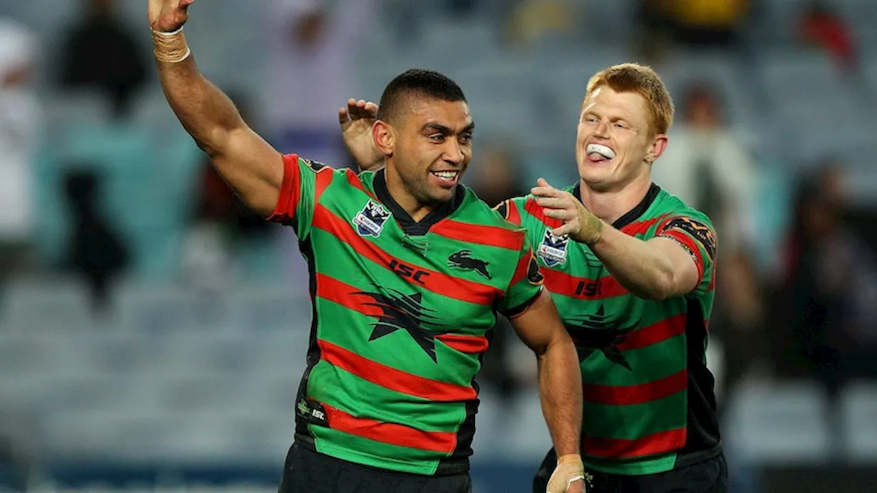 South Sydney Rabbitohs legend Nathan Merritt on life support after being found unresponsive