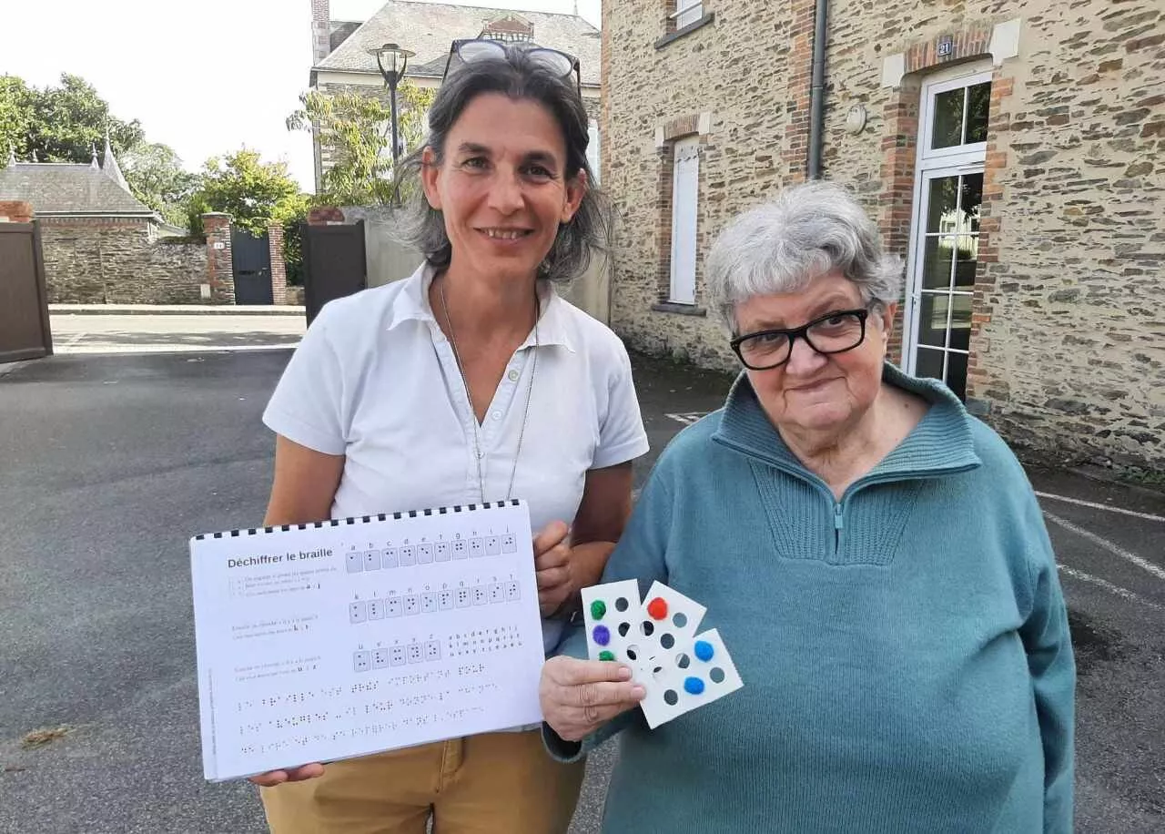 Insolite : à Châteaubriant, un jeu pour apprendre le braille en s’amusant | L'Éclaireur de Châteaubriant