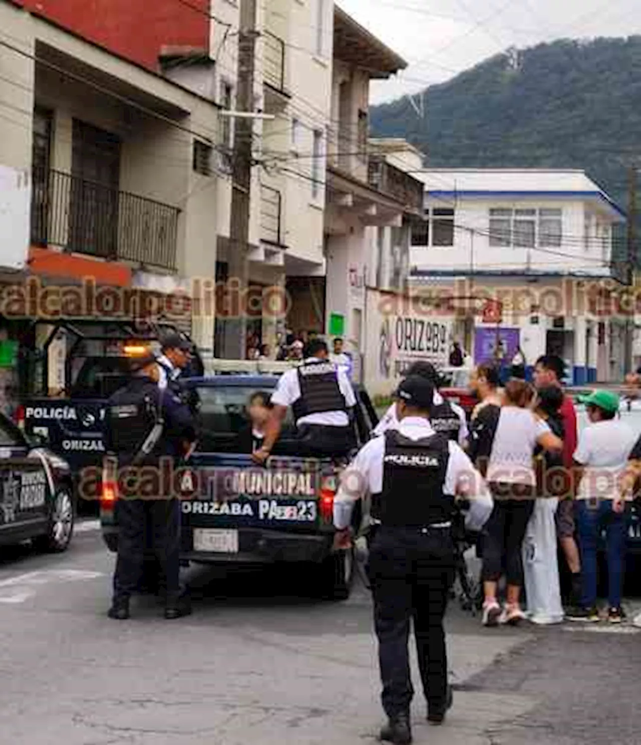 Sujeto ataca con ácido a dos personas en calles de Orizaba, este sábado