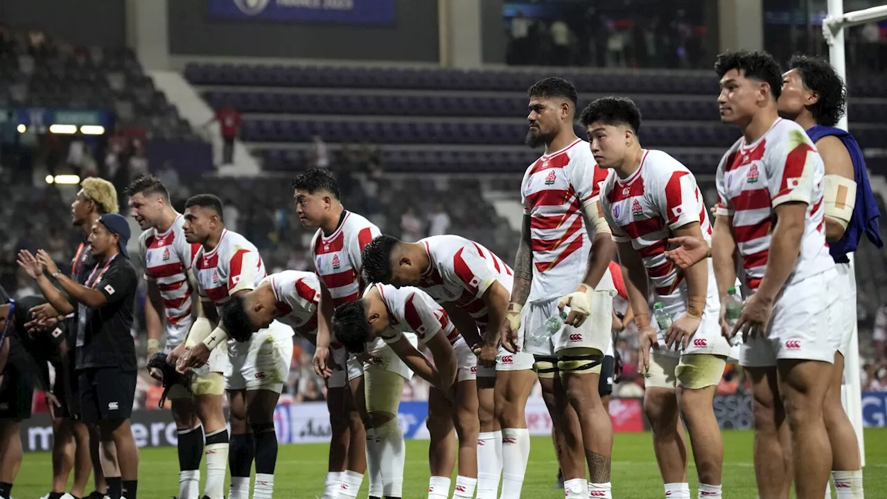 Rugby World Cup pool stage reaches climax with win-or-bust match between Japan and Argentina