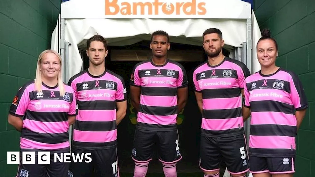 Yeovil Town Football Club goes pink for cancer unit appeal