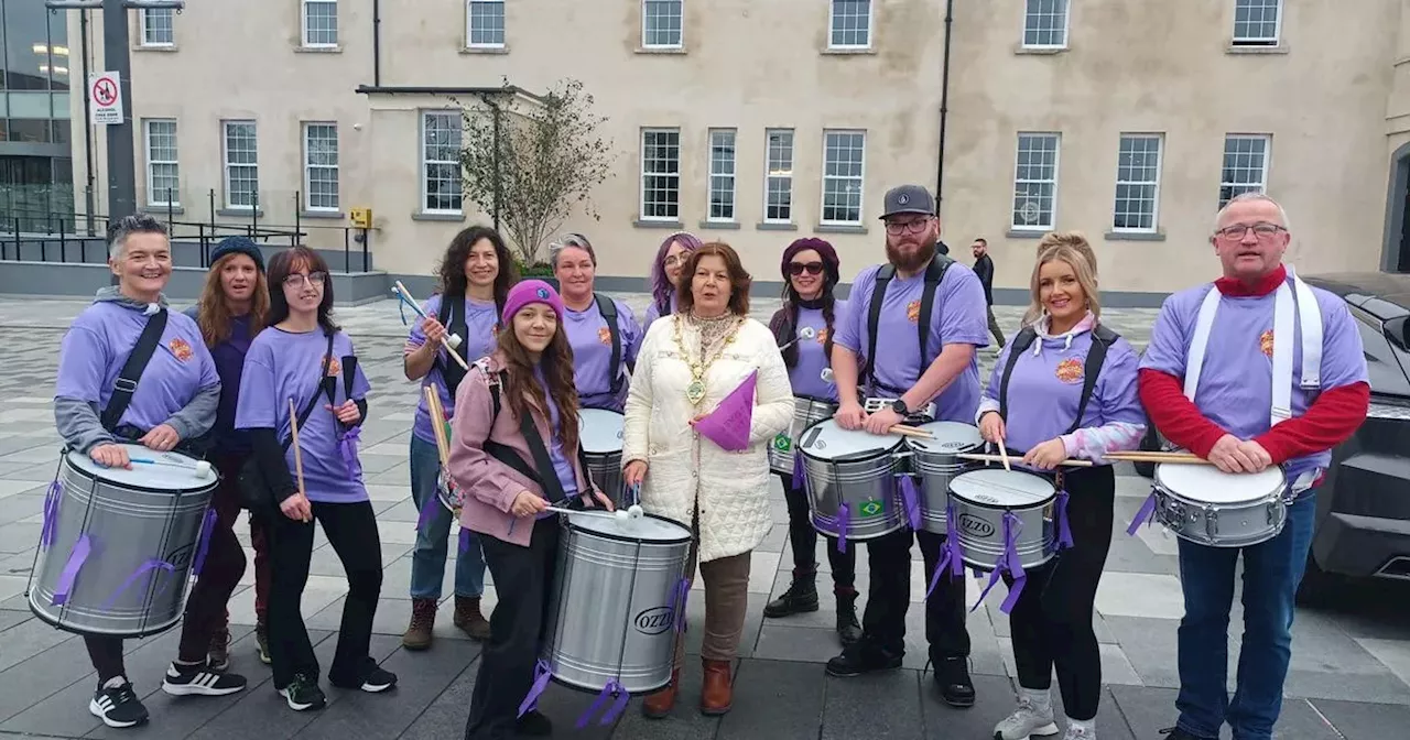 Incredible drone footage shows hundreds in NI's largest outdoor recovery event