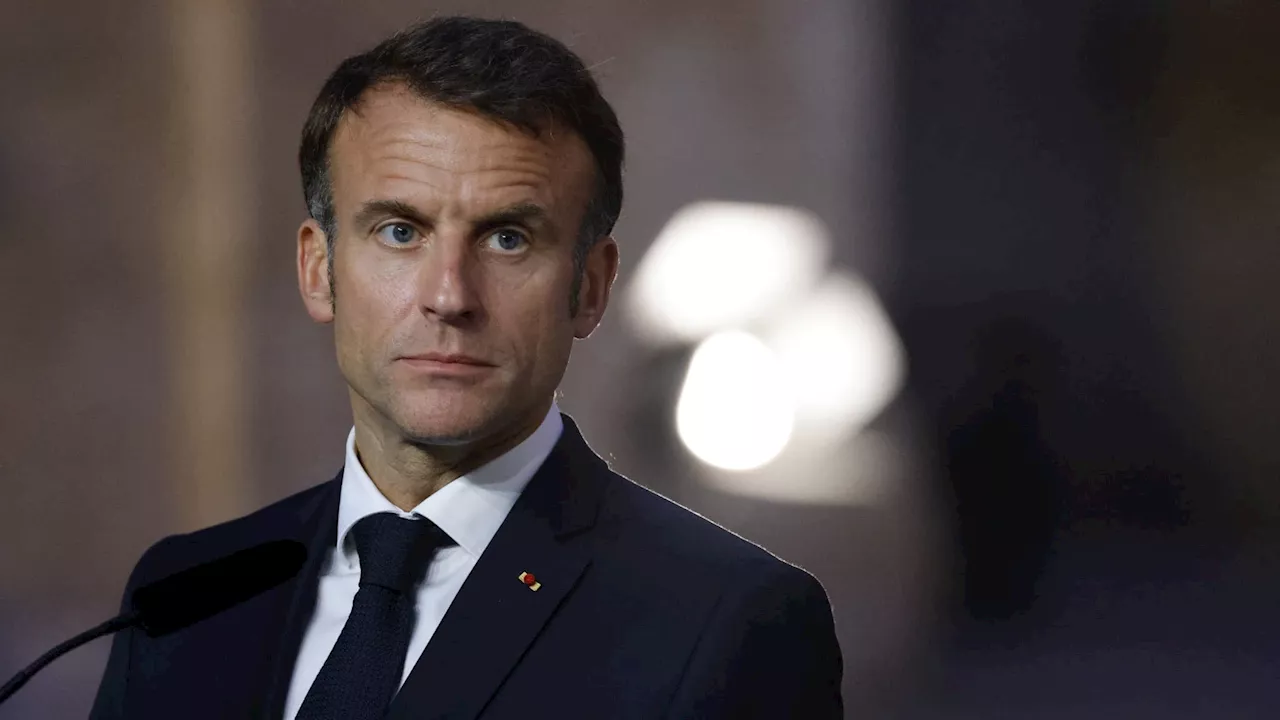 Israël: Emmanuel Macron 'condamne fermement les attaques terroristes'