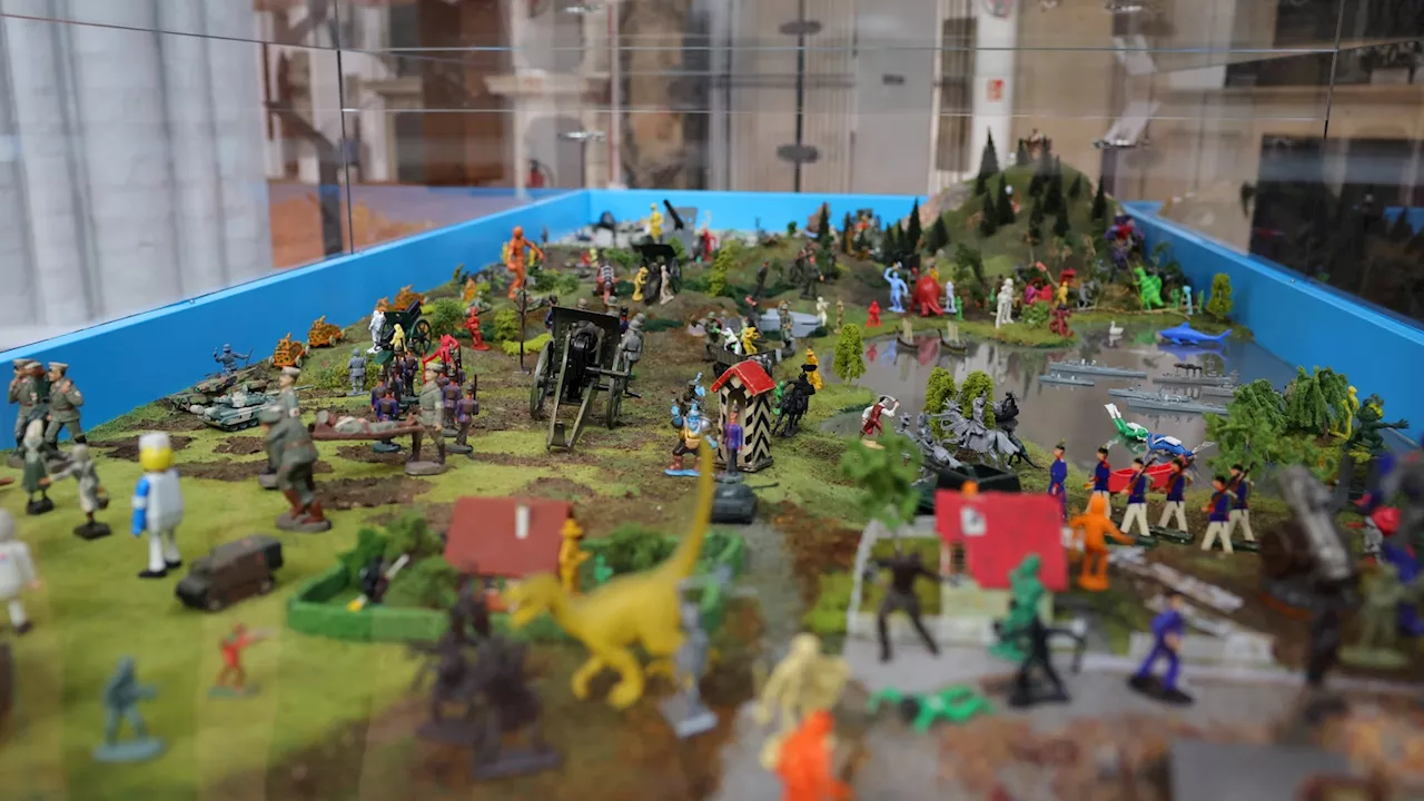 Diese gro\u00dfe Ausstellung war ein Kinderspiel