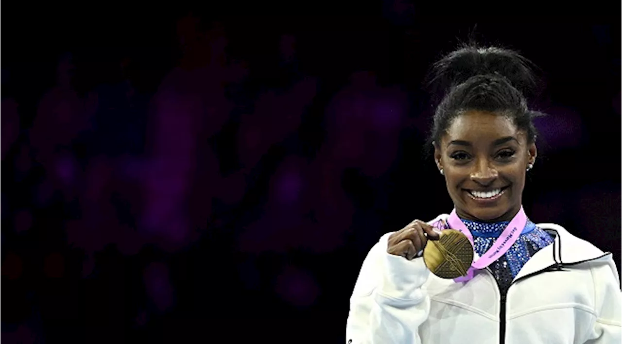 Gymnastics’ All-Around Queen Biles Claims 21st World Title