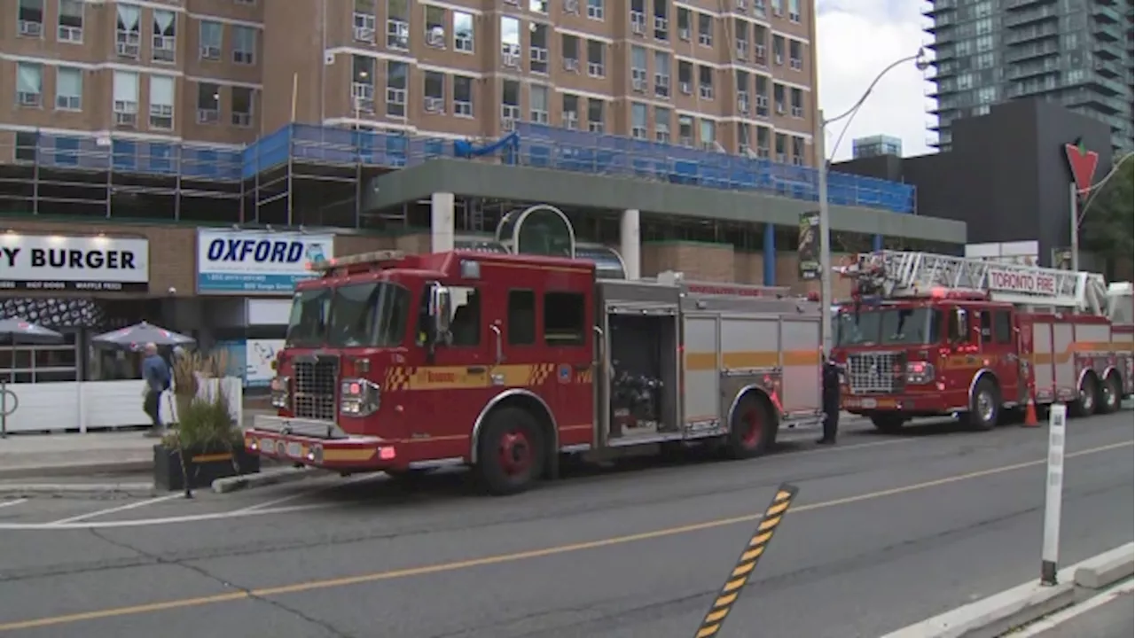 Two people hospitalized after two-alarm highrise fire in Yorkville