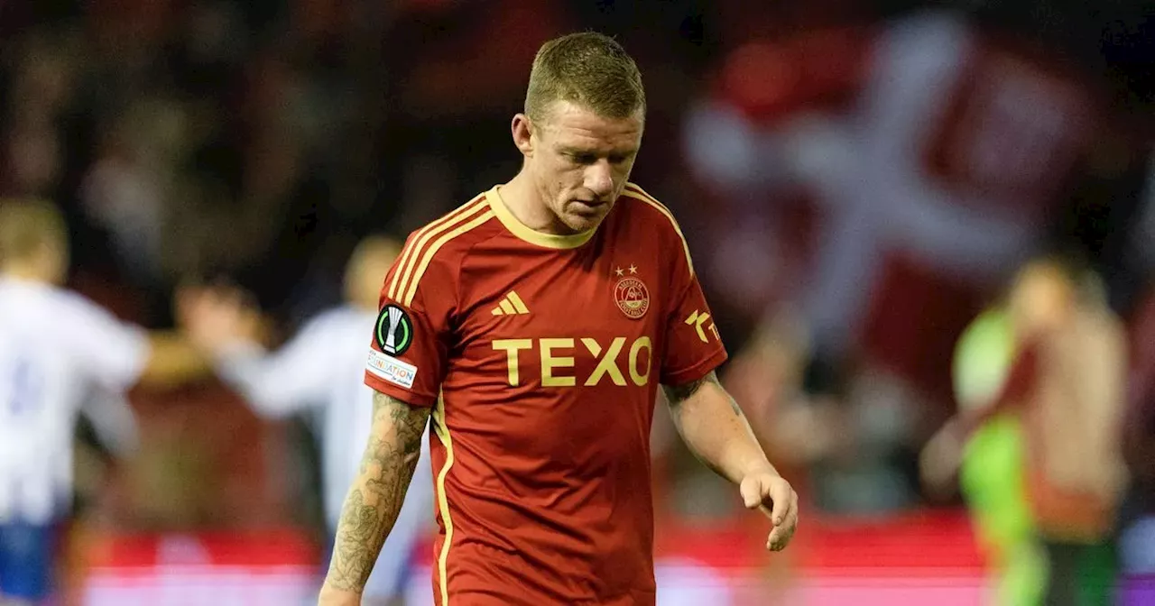 Jonny Hayes lifts lid on distraught Aberdeen dressing room after Euro draw