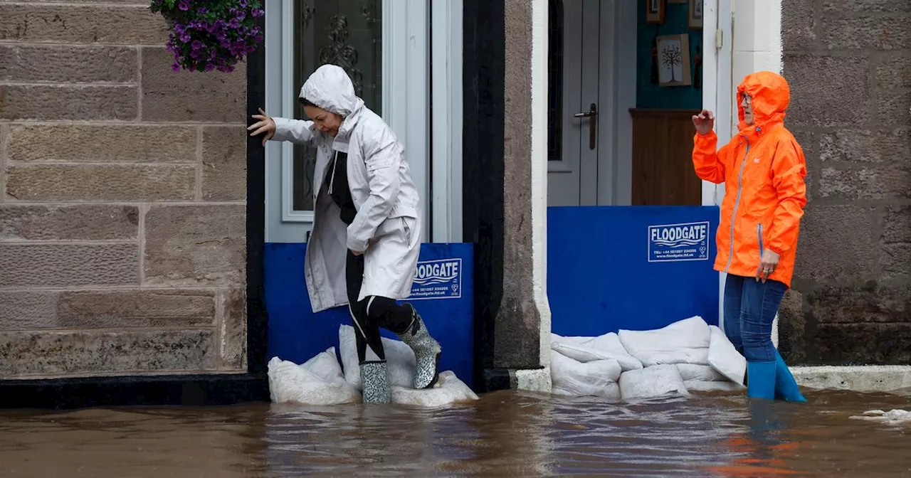 Scotland weather chaos LIVE as stations flooded amid 'danger to life' rainfall