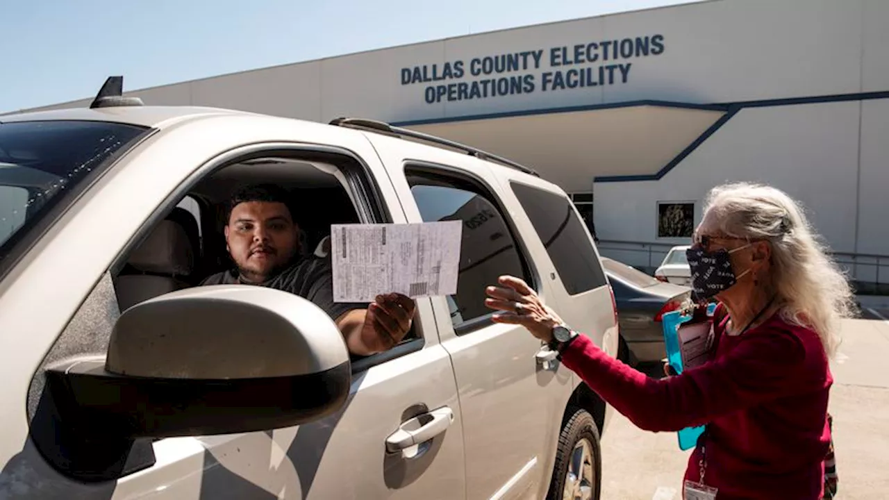 Dallas County plans Tuesday drive-through voter registration event