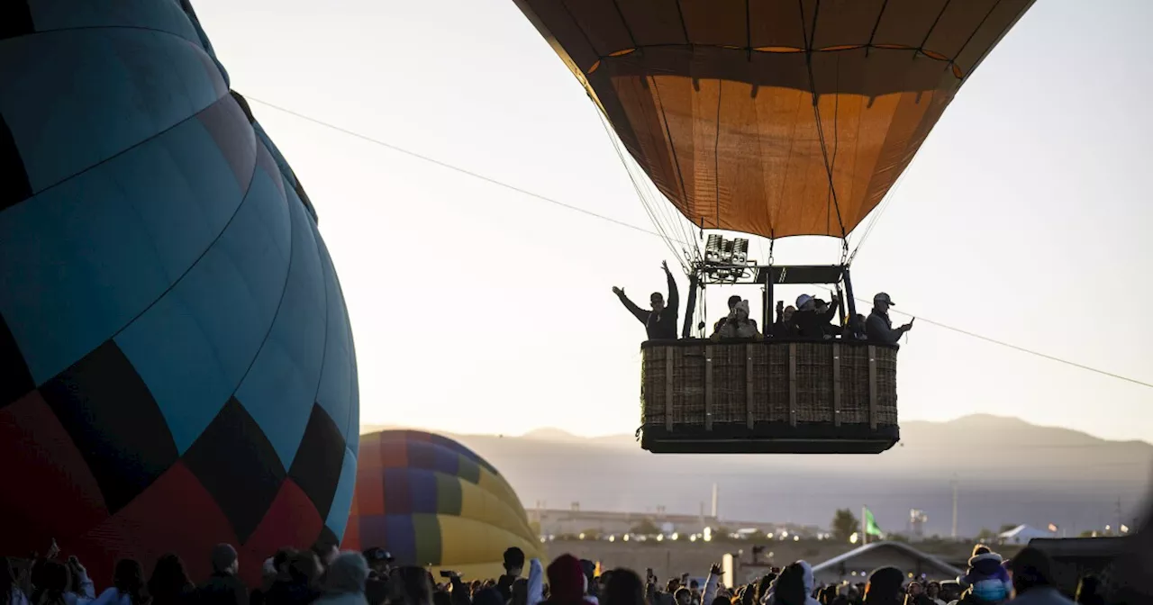 Albuquerque International Balloon Fiesta brings colorful displays to the New Mexico sky