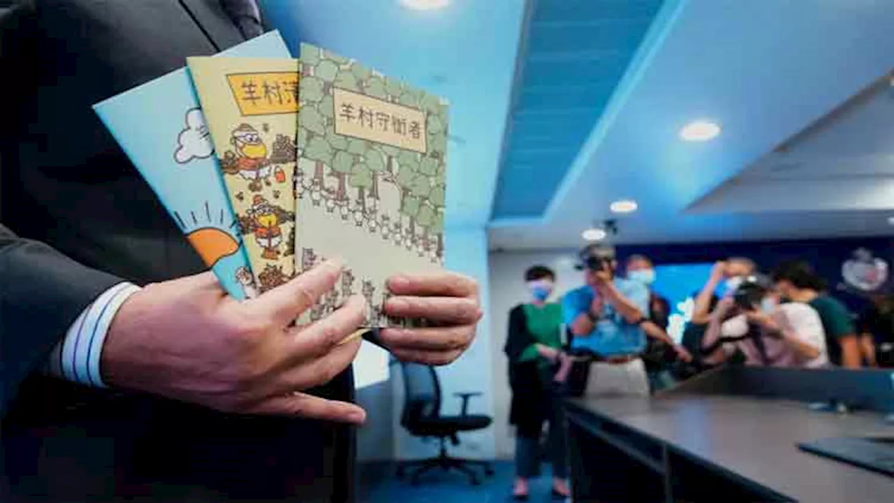 Hong Kong man in prison for importing 'seditious' children's books