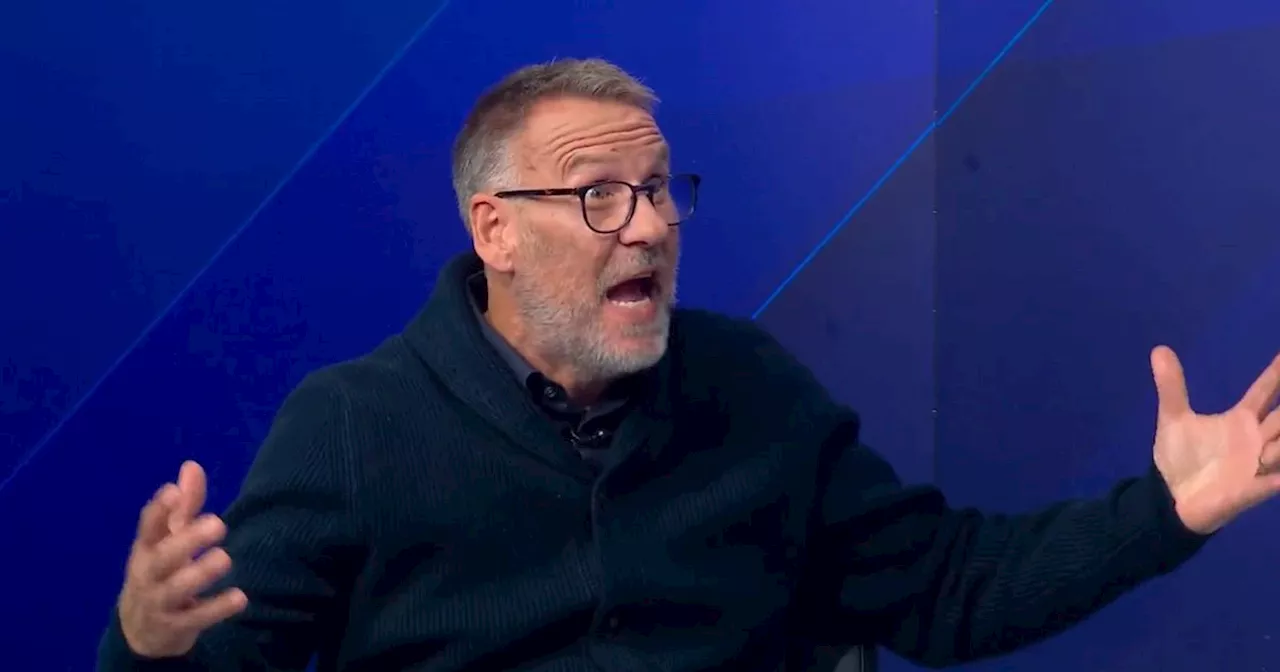 Furious Paul Merson told to 'calm down' live on air after losing it on Mike Dean