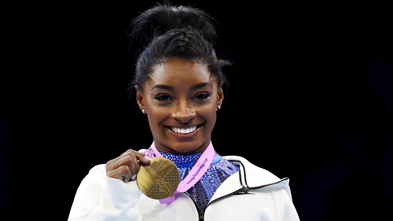 Turn-WM: Simone Biles siegt mit Weltrekord - Pauline Schäfer-Betz gelingt Generalprobe am Schwebebalken - Eurosport