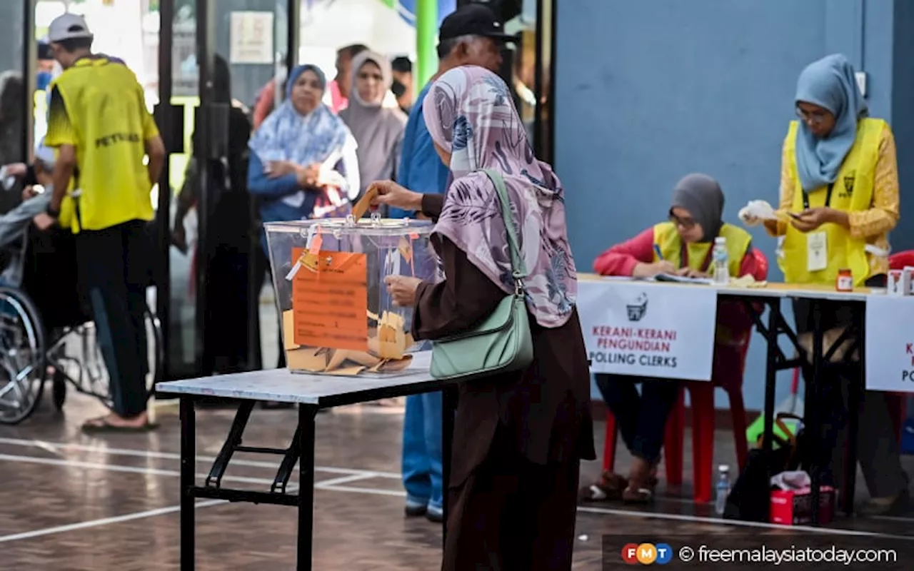 PRK Pelangai: 69% keluar mengundi setakat 4 petang