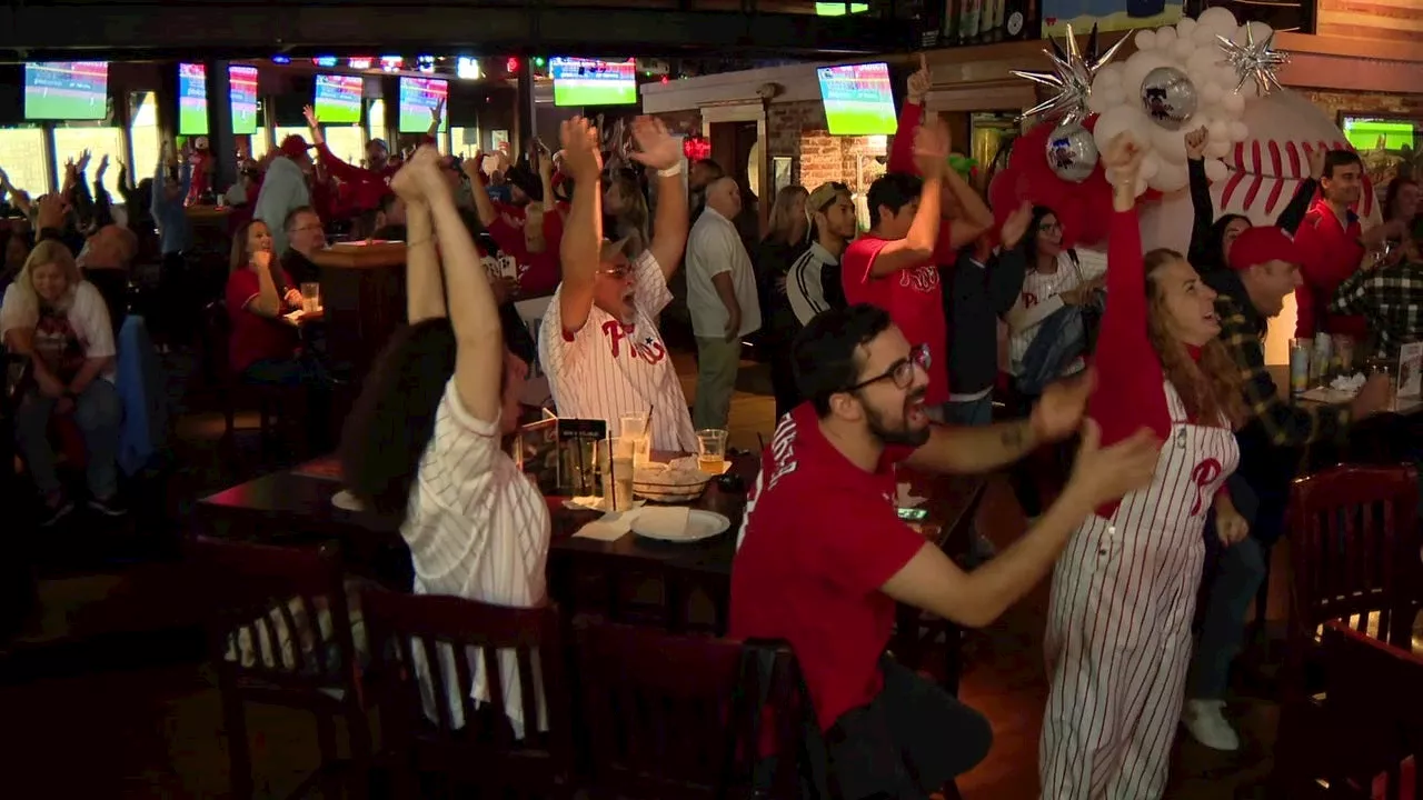 Red October: Fans explode with excitment as Phillies take game 1 over Atlanta Braves in NLDS