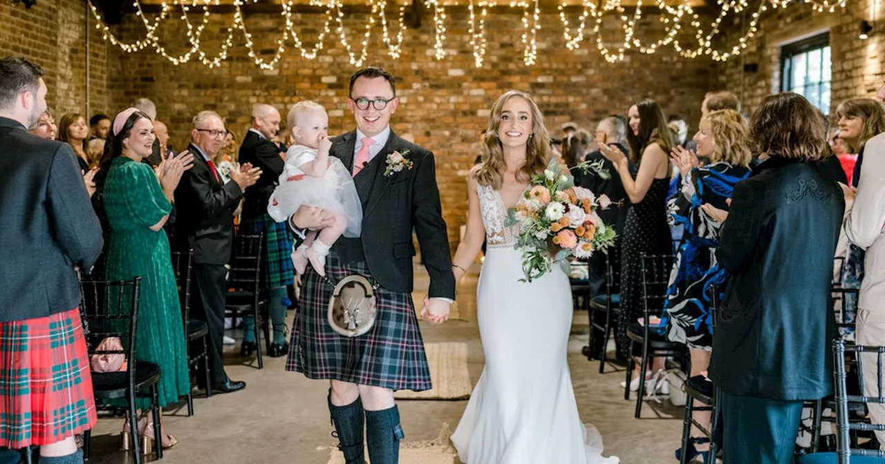 Loved-up Glasgow newlyweds speak of wedding planning 'stresses' ahead of big day