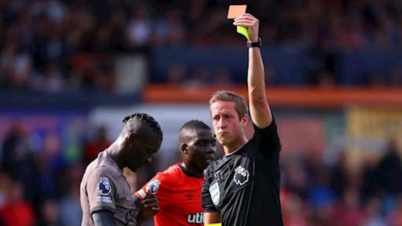 WATCH: Yves Bissouma, that's embarrassing! Tottenham midfielder gets first-half red card after blatant dive against Luton