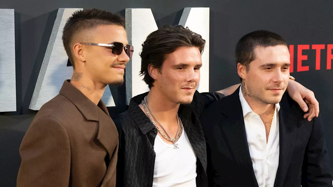 Brooklyn, Romeo and Cruz Beckham undergo ‘brotherhood’ tattoo transformation