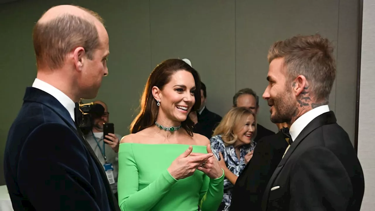 Inside David Beckham's close friendship with the royal family - all the best photos