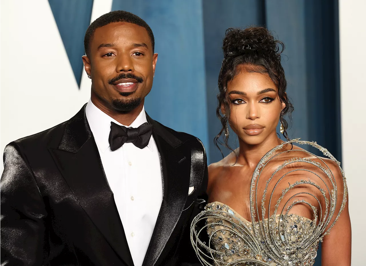 Michael B. Jordan Hugs Steve Harvey In Sweet Moment 1 Year After Lori Harvey Breakup