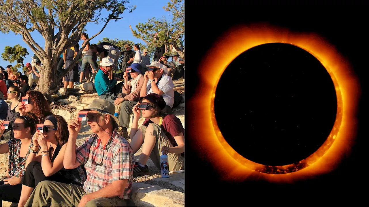 How to safely view the annular solar eclipse on October 14