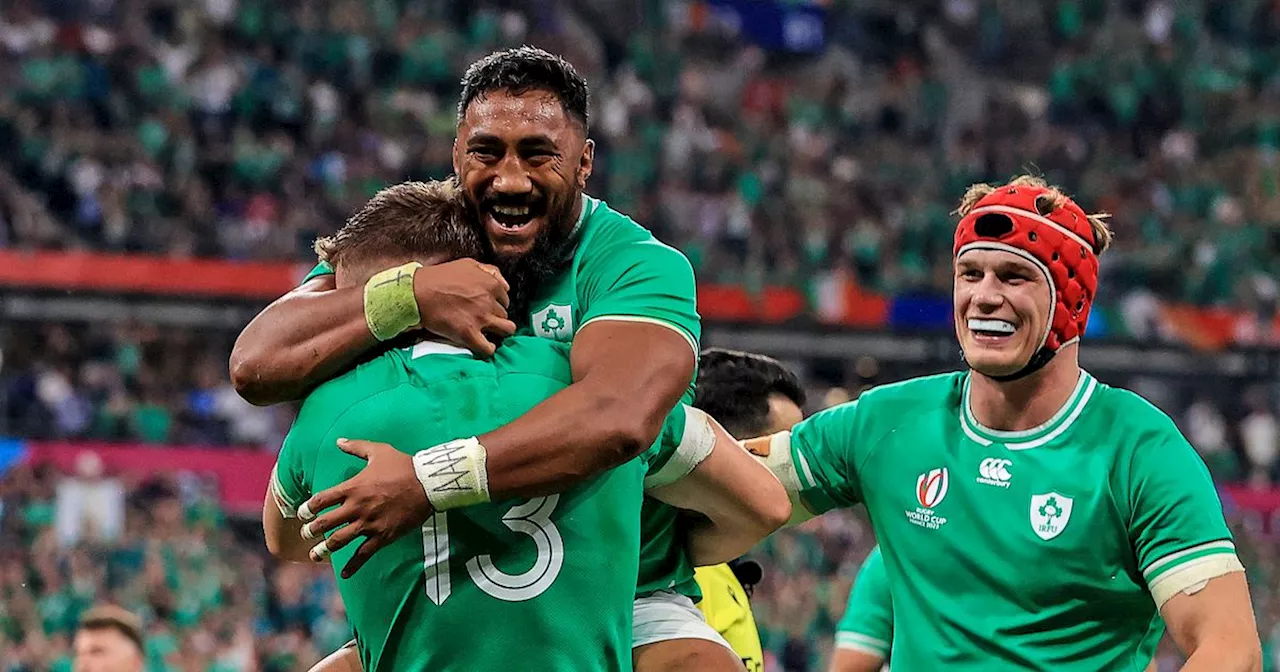 Thousands of Irish fans sing Zombie after famous Ireland win over Scotland