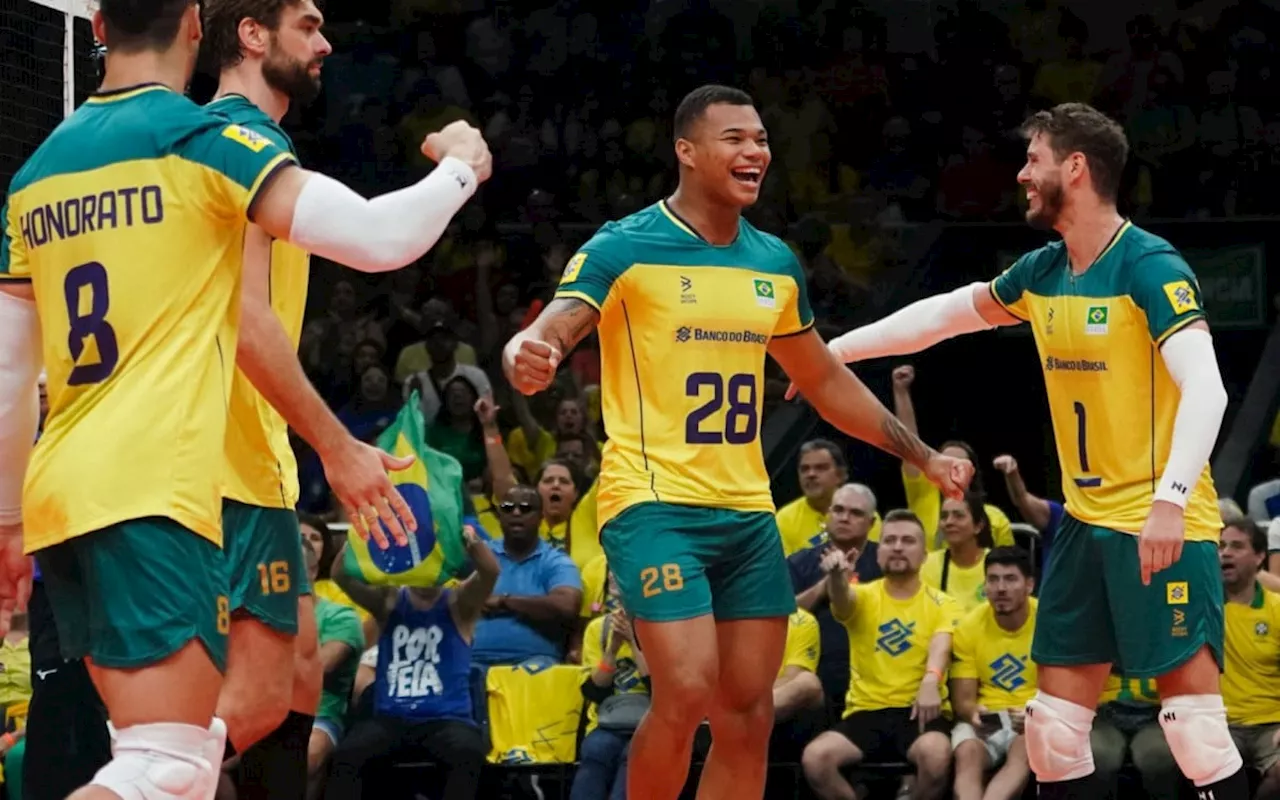 Ouro em 2016 inspira seleção brasileira de vôlei para decisão contra a Itália