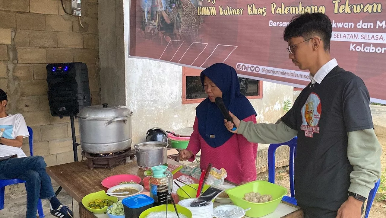 Pelaku UMKM Palembang Sangat Terbantu Berkat Program Ganjar Milenial