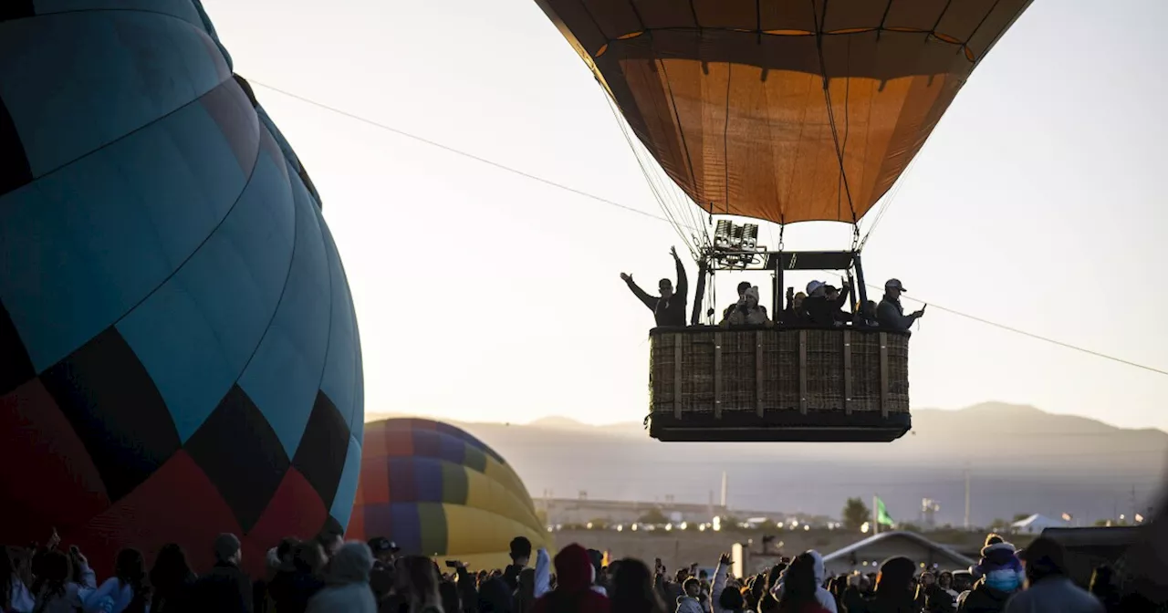 Albuquerque International Balloon Fiesta brings colorful displays to the New Mexico sky