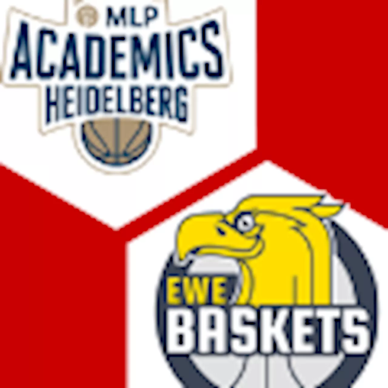 Liveticker | MLP Academics Heidelberg - EWE Baskets Oldenburg 5:9 | 3. Spieltag | easyCredit BBL 2023/24