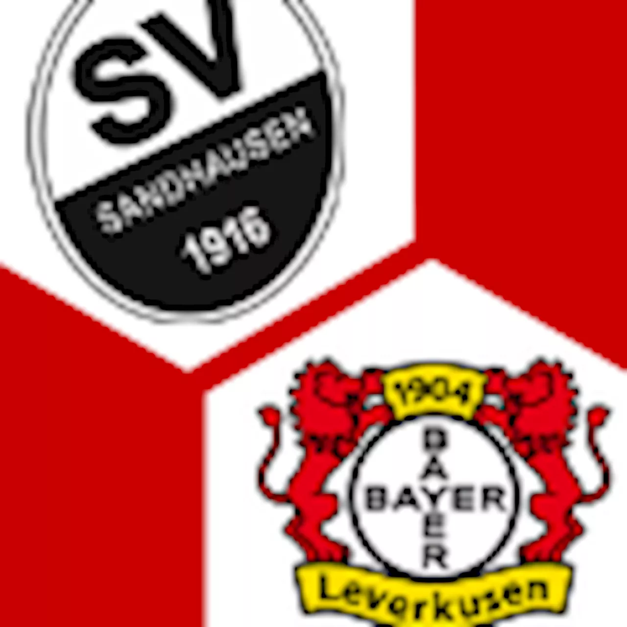 Spielschema | SV Sandhausen - Bayer 04 Leverkusen 2:4 | Achtelfinale | DFB-Junioren-Pokal 2023/24