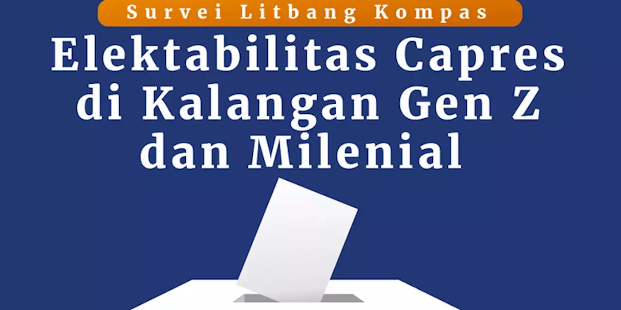 Infografik Menilik Elektabilitas Bakal Capres Di Kalangan Gen Z Dan Milenial