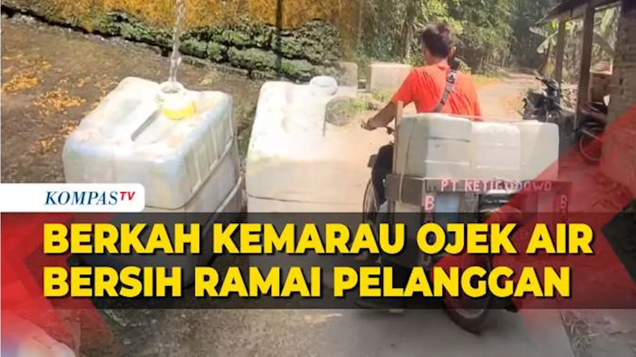 Musim Kemarau di Magelang, Jasa Ojek Air Bersih Banjir Pesanan