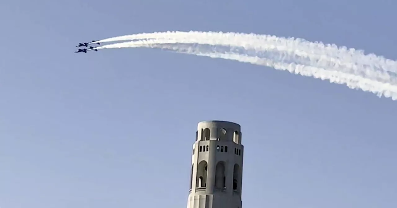 Magnificent flying machines soar above San Francisco, delighting crowd