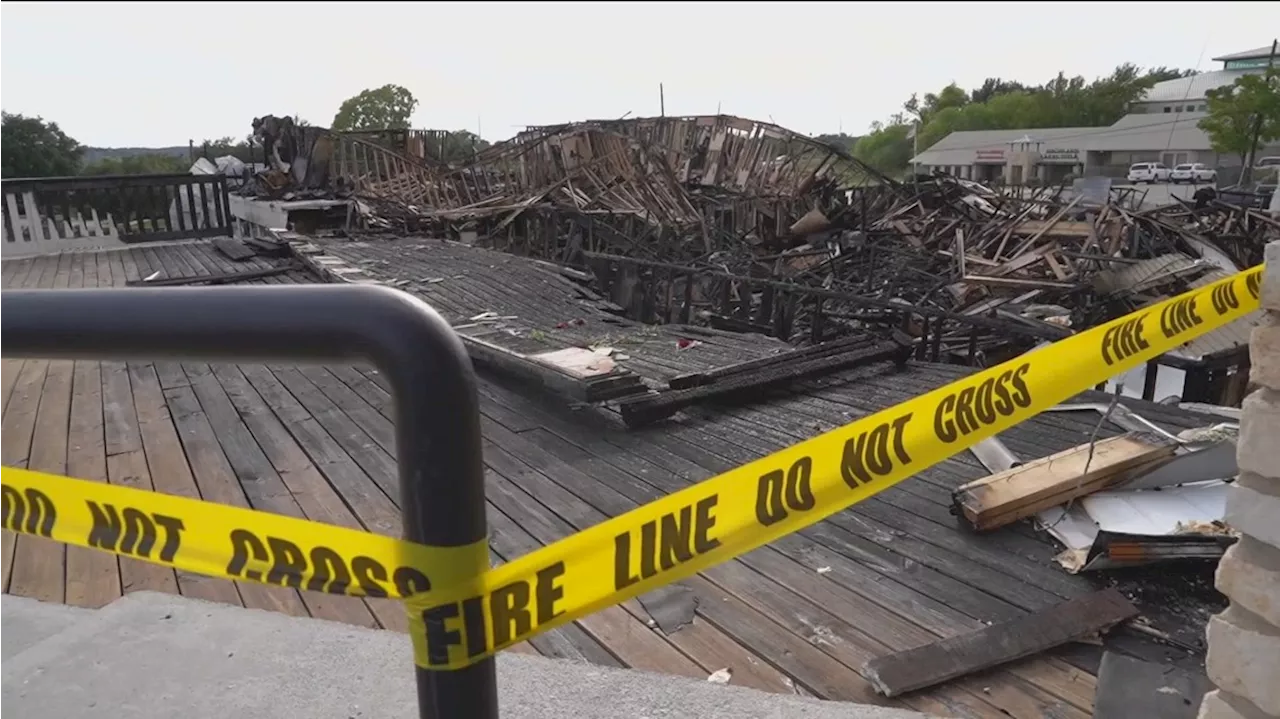 'My heart was pounding' | Marble Falls community rallies behind businesses destroyed in fire