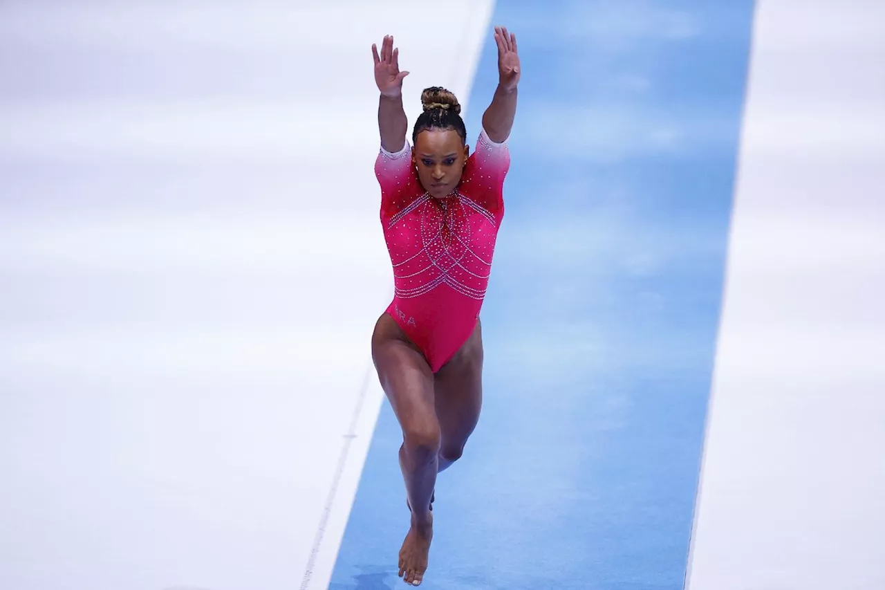 Mondiaux de gym: la Brésilienne Rebeca Andrade sacrée au saut, devant Simone Biles