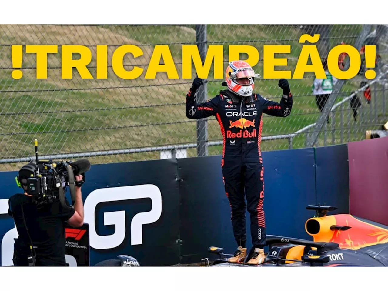 !É TRI! Com confusão envolvendo Pérez, Verstappen conquista o tricampeonato no Qatar - Lance!