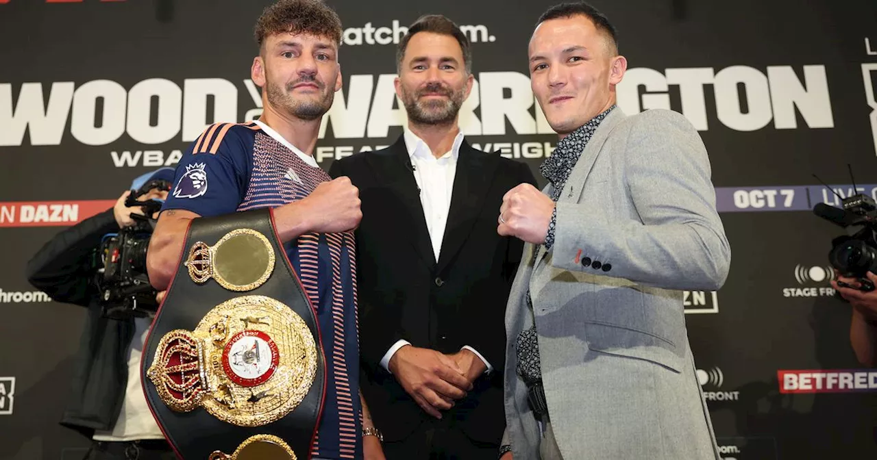 Leigh Wood vs Josh Warrington LIVE - Updates, undercard and ring walk times from world title fight