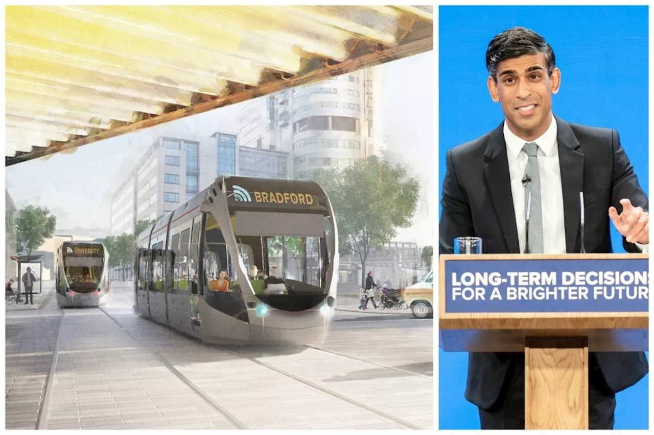 Leeds trams: Council leaders 'cautious' as Rishi Sunak pledges £2.5 billion to deliver mass transit system