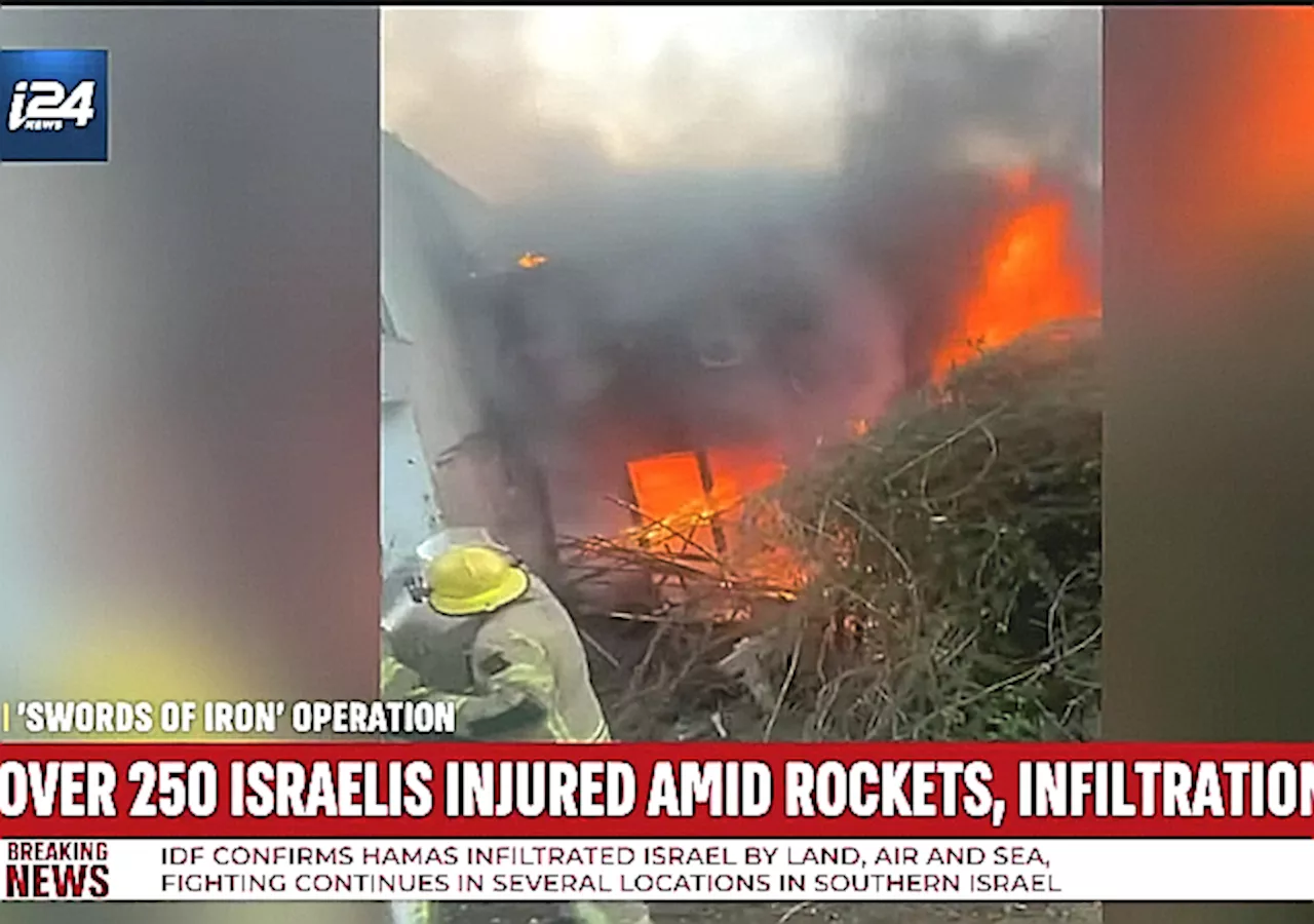 Hamas Surprise Attack and Infiltration, Terrorists Massacring Civilians and Taking Hostages Back To Gazas