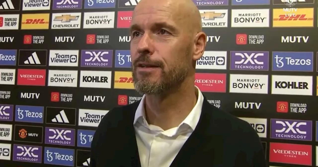 Ten Hag gives update on makeshift defence for Man United vs Brentford