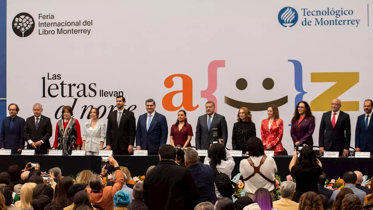 Inauguran la Feria Internacional del Libro de Monterrey