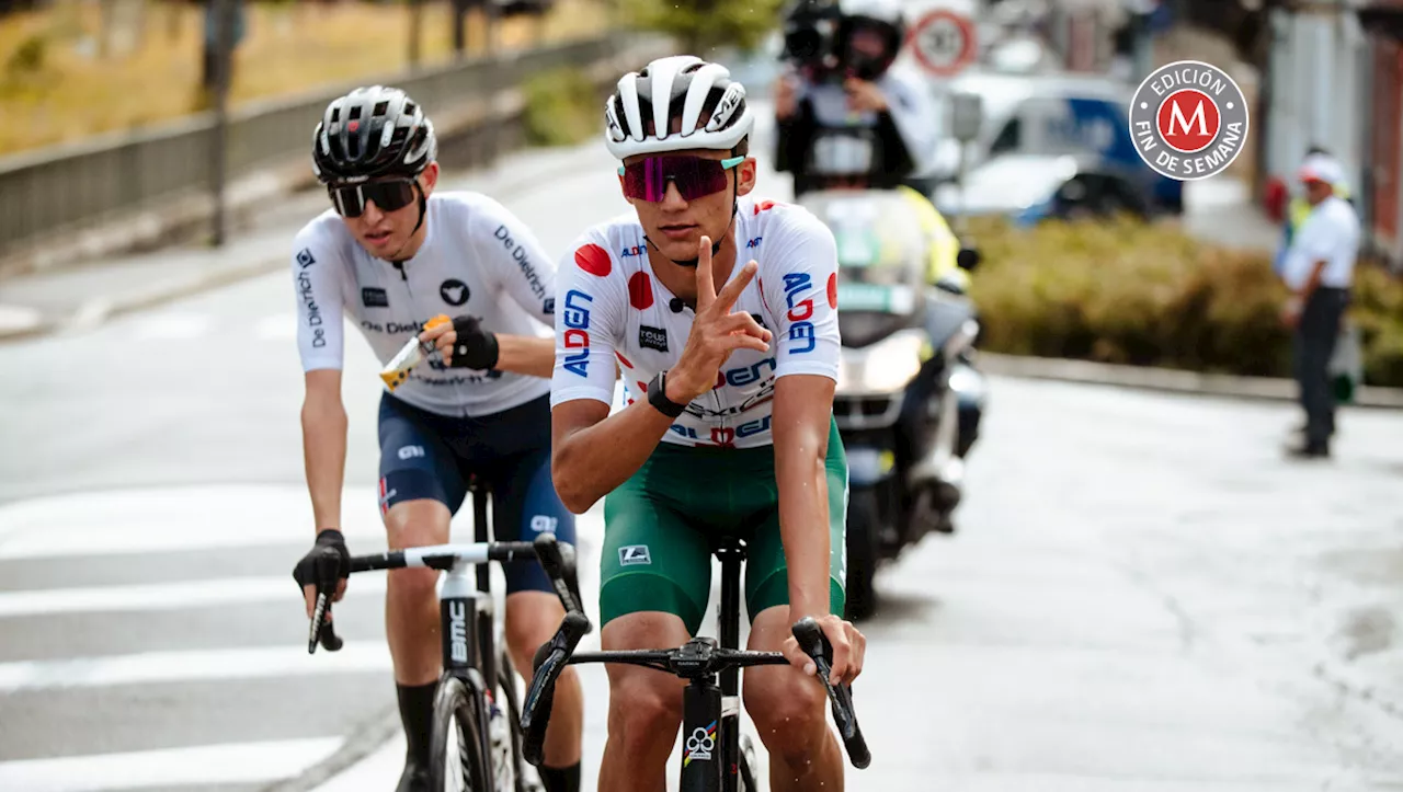 Isaac del Toro, de un fémur roto a un triunfo histórico en el Tour de L'Avenir