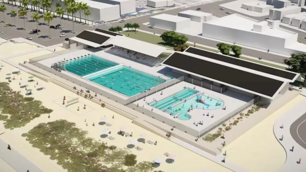 Long Beach set to vote to scale down Olympic pool complex